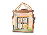 Activity board cube with LED for travel - Mari Kali Stores Cyprus